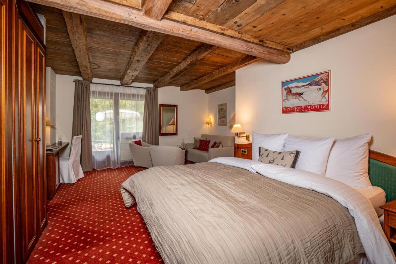 Landgasthof Meierei Sankt Moritz Buitenkant foto
