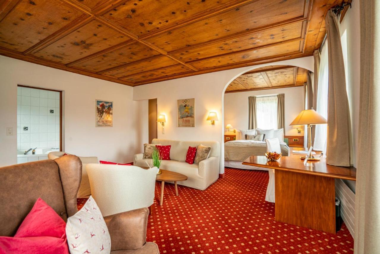 Landgasthof Meierei Sankt Moritz Buitenkant foto