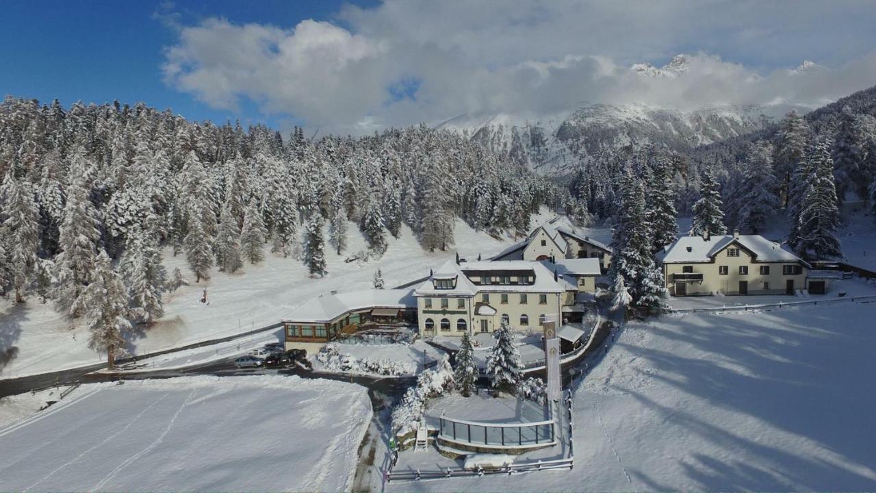 Landgasthof Meierei Sankt Moritz Buitenkant foto